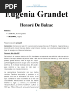 Resumenes de Eugenia Grandet