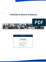 1.2.5. Programa de Gestion de Residuos