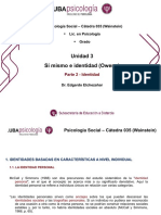 U3 - Sí Mismo e Identidad - Parte 2 PDF