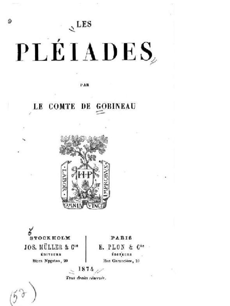 Gobineau-Les Pleiades