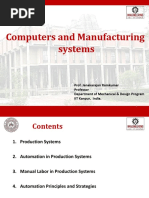 Lecture 3-5, Computers and Manufacturing Systems, Dr. Janakarajan Ramkumar