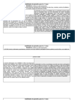 Organização Das Habilidades Comentadas e Possibilidades para o Currículo 6 e 7 Ano - Ginástica