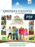 Brochure Groupes Enfants Provins 2023 1 PDF
