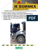 Alerta de Segurança - 3 Pontos de Apoio