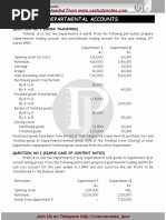 Departmental Accounts PDF