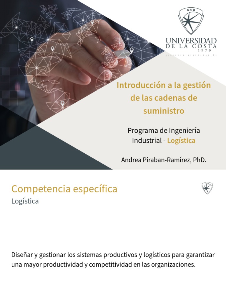 Gestión de Cadenas de Suministro y Logística | PDF | Gestión de la ...