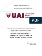 Universidad Abierta Interamericana Facultad de Desarrollo e Investigación Educativos