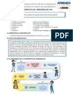 EXPERIENCIA DE APRENDIZAJE IV - EPT 1° y 2° Grado