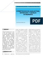 Detección y prevención S. agalactiae