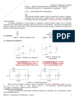 Medições com multímetros e osciloscópios