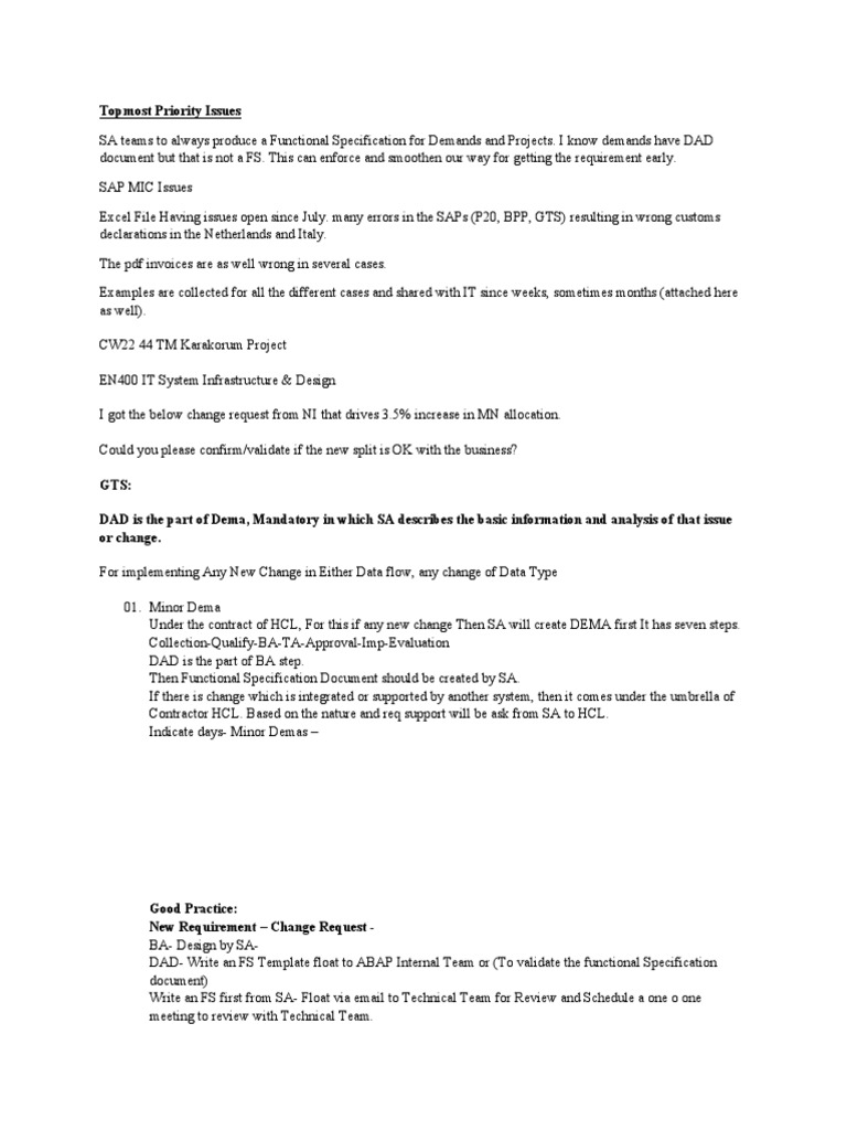 Functional Specification Document Guidelines | PDF | Information ...