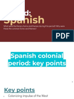 05 Spanish Colonial Period