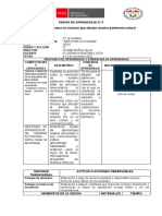 Sesión de Aprendizaje N DPCC 3°