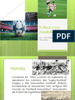Futbol y Sus Modalidades PDF