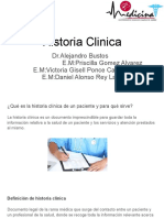 Historia Clinica Nosología