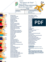 LISTA DE ÚTILES 3 Años PDF