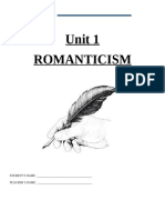 ROMANTICISM - Unit 1 - 6th Year PDF