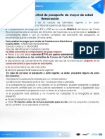 Requisitos de Pasaporte de Mayor de Edad Renovación