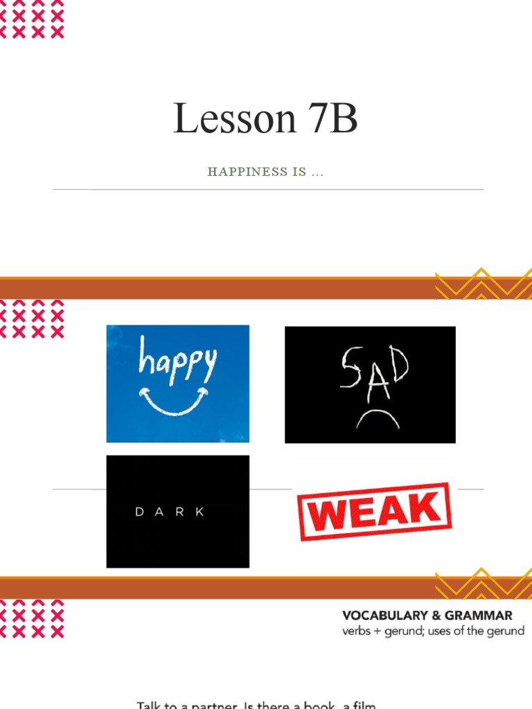 Lesson 7B | PDF