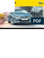 Opel Astra Gebruikershandleiding 2013