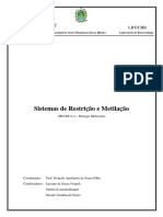 Apostila Prática 3 - Sistemas de Restrição e Metilação