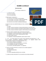 2.examen "La Célula" PDF