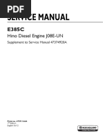 New H. E385C Hino Diesel Engine J08E-UN M. Serv.