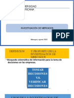 Investigación de mercados universitaria