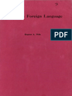Eugene Albert Nida - Learning A Foreign Language - A Handbook Prepared Especially For Missionaries (1957) PDF