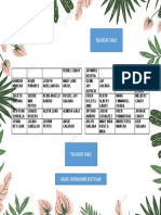 Seat Plan