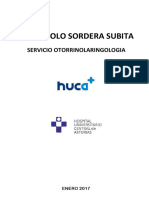 Protocolo HUCA Sordera Súbita PDF