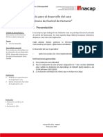 Guía para El Desarrollo Del Caso "Sistema de Control de Facturas"