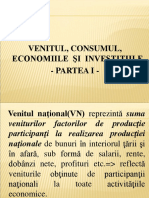 Venit - Consum - Economii - Investitii (Partea I) PDF