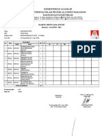 Kartu Rencana Studi Mahasiswa KESSOS UIN Alauddin Makassar