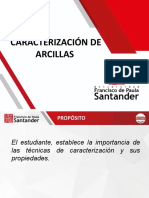 Técnicas de Caracterización de Las Arcillas - Análisis Mineralógico