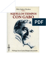 APULEYO, Lucio - Plinio - Aquellos Tiempos Con Gabo