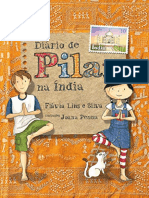 Diário de Pilar na Índia: viagem