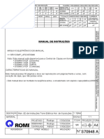 Manual de Instruções: 1:1 Man. (E) de Instruções Torre Elétrica Hor. de 8 Posições