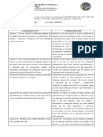 Compara derechos fundamentales en las Constituciones de 1879 y 1945 de Guatemala