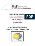 .Lectura Sesion 9. HDL y LDL Colesterol