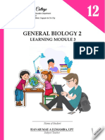 (GENERAL BIOLOGY 2) Module 3 - Structure and Function of Plants PDF