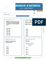 Concurso de Matematicas 4to de Primaria PDF