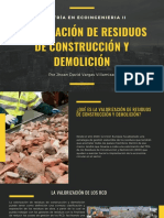 Valorización de Residuos de Construcción y Demolición - Llantas Usadas en Pavimentos - NFU PDF