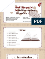 Linea Del Tiempo Filosofia