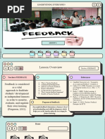 Teacher FEEDBACKREPORT