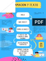 Diagramacion Y Texto: Datos, Imagen, Formatos