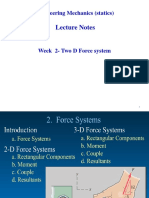 2 Two-D Force System