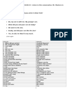 PDF Leccion Numero 03 de Pimsleur English For Spanish Speakers Nivel 2 - Compress