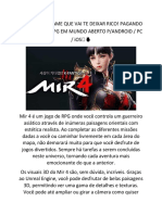 Mir4 - o Game Que Vai Te Deixar Rico! Pagando