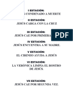 Las Estaciones Del Viacrucis